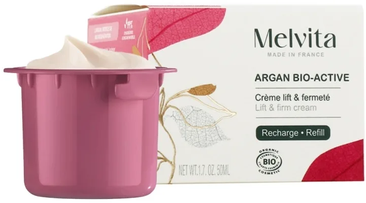 Крем для лица Melvita Lift & Fermete Argan Bio-Active с маслом арганы сменный блок 50 мл