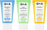 Набор для тела Q+A Bodycare Heroes гель скраб и крем с салициловой кислотой AHA и витамином С 3x50 мл — фото 2