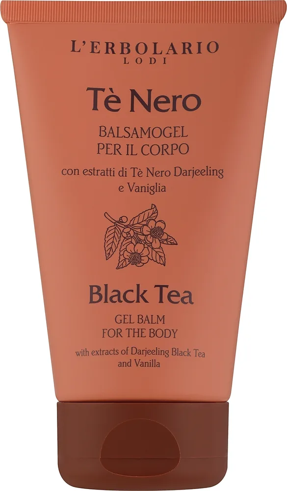 Бальзам-гель для тела L'Erbolario Black Tea с экстрактом чёрного чая и ванили, 125 мл