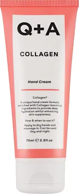 Крем для рук Q+A Collagen с растительным коллагеном и экстрактом гематита 75 мл