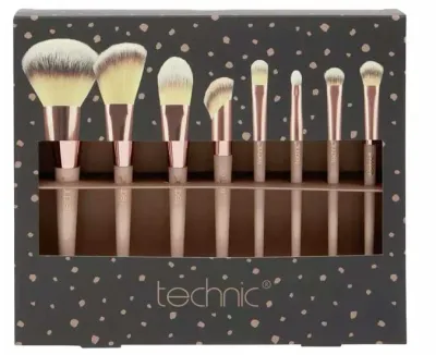 Набор кистей для макияжа Technic Cosmetics Makeup Brush Set из 8 предметов