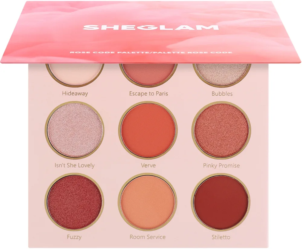 Тени для век Sheglam Rose Code Eyeshadow Palette