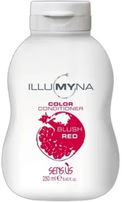 Тонирующий кондиционер для волос, оттенок Красный Sensus Illumyna Blush Color Conditioner Red, 250 мл