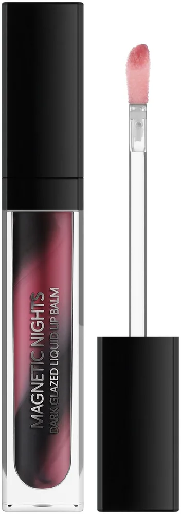 Блеск-бальзам для губ Kiko Milano Magnetic Nights Dark Glazed Liquid Lip Balm жидкий, с глянцевым финишем, 5 мл, оттенок 02 - Thrilling Pink