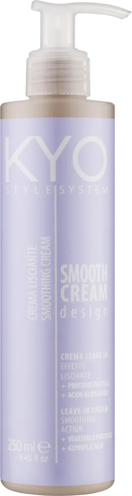 Крем для волос Kyo Smooth Cream разглаживающий, термоактивируемый, с глиоксиловой кислотой и протеинами, 250 мл