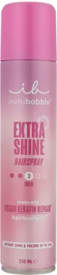 Спрей для волос Invisibobble Extra Shine для сияющего блеска и UV-защиты, 250 мл