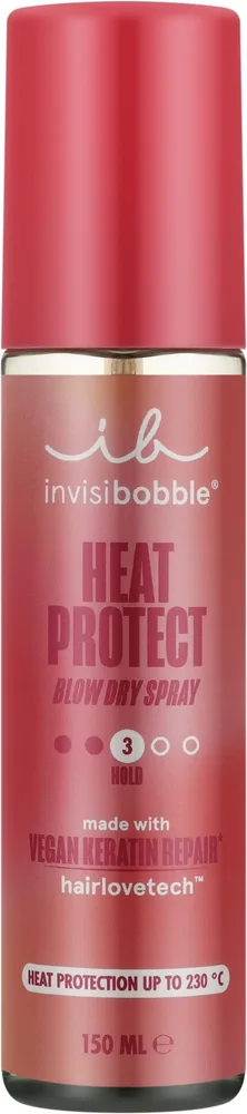 Термозащитный спрей для волос Invisibobble Heat Protect до 230°C, 150 мл