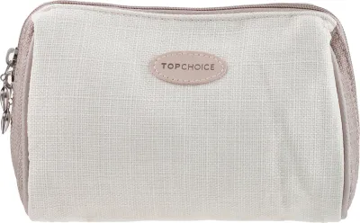 Косметичка Top Choice Nature Tones 99243 светло-бежевая 19х12,5х8 см