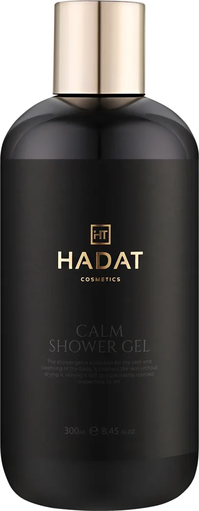 Успокаивающий гель для душа Hadat Cosmetics Calm с алоэ вера и ромашкой, 300 мл