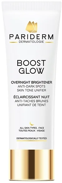 Сыворотка для лица Pariderm Boost Glow ночная осветляющая против тёмных пятен 50 мл