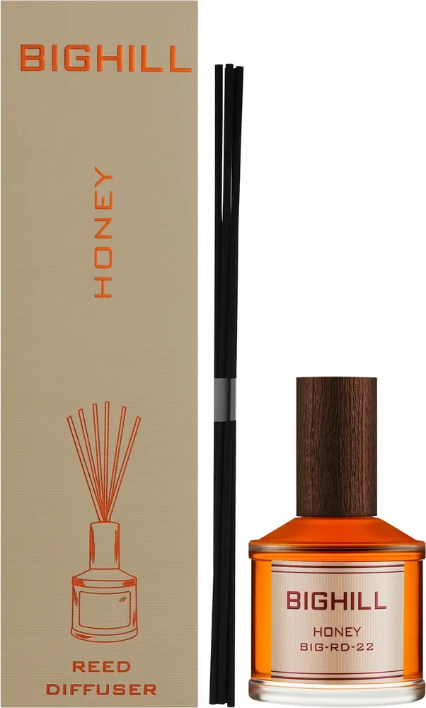 Ароматический диффузор Bighill Perfume Reed Diffuser Honey мёд