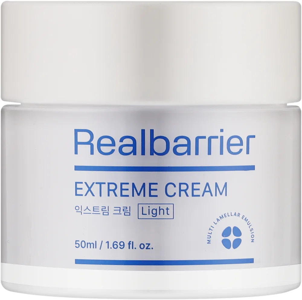 Крем для лица Real Barrier Extreme Cream Light интенсивно увлажняющий с гиалуроновой кислотой 50 мл