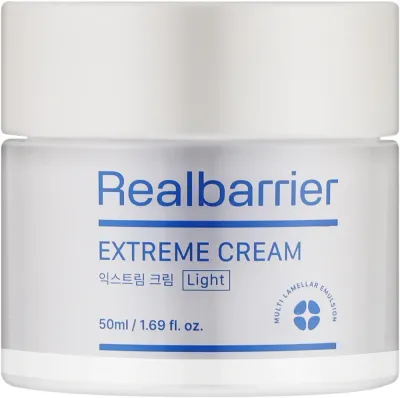 Крем для лица Real Barrier Extreme Cream Light интенсивно увлажняющий с гиалуроновой кислотой 50 мл