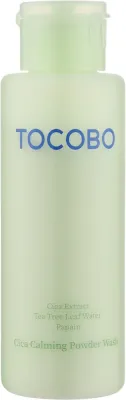 Tocobo Tocobo Cica Calming Powder Wash - Энзимная пудра для глубокого очищения чувствительной кожи, 50 г