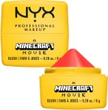 Румяна для лица NYX Professional Makeup Cheeky Mob Balms кремовые, с сияющим финишем, 8 г, оттенок 04 - Honeycomb Hottie — фото 1