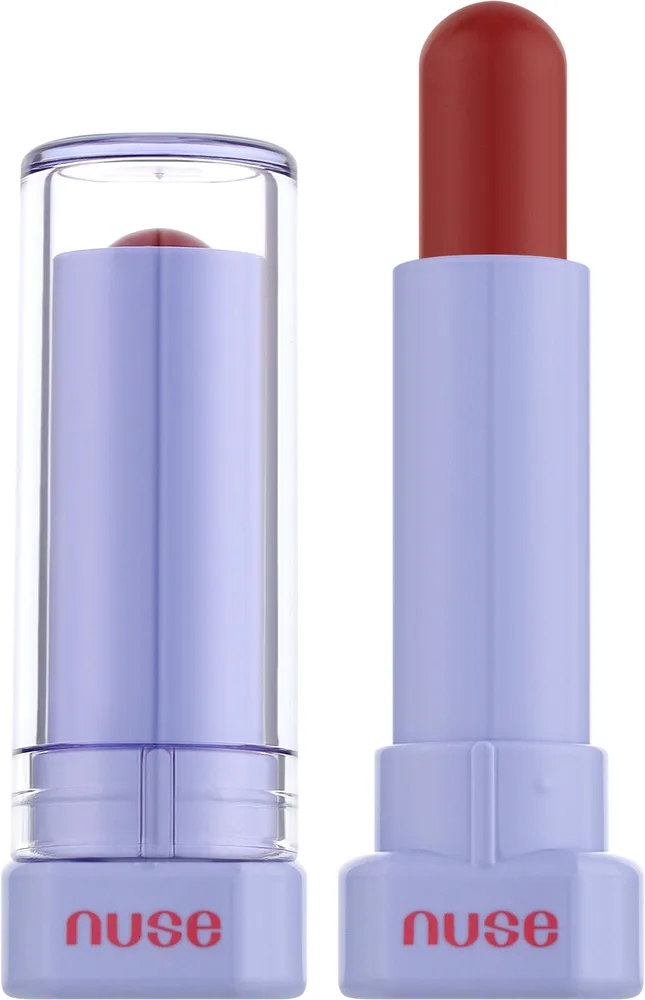 Оттеночный бальзам для губ Nuse Color Care, оттенок 05 - Mauve Move
