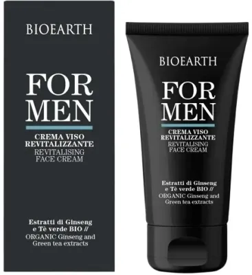 Крем для лица Bioearth For Men восстанавливающий для мужчин 50 мл