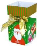 Подарочный набор Bomb Cosmetics Jingle Bell Rock мыло и бомбочка для ванны с корицей и бергамотом 100+160 г — фото 1