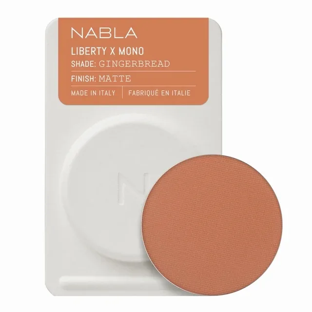 Тени для век Nabla Liberty X Mono Single Matte, оттенок Gingerbread