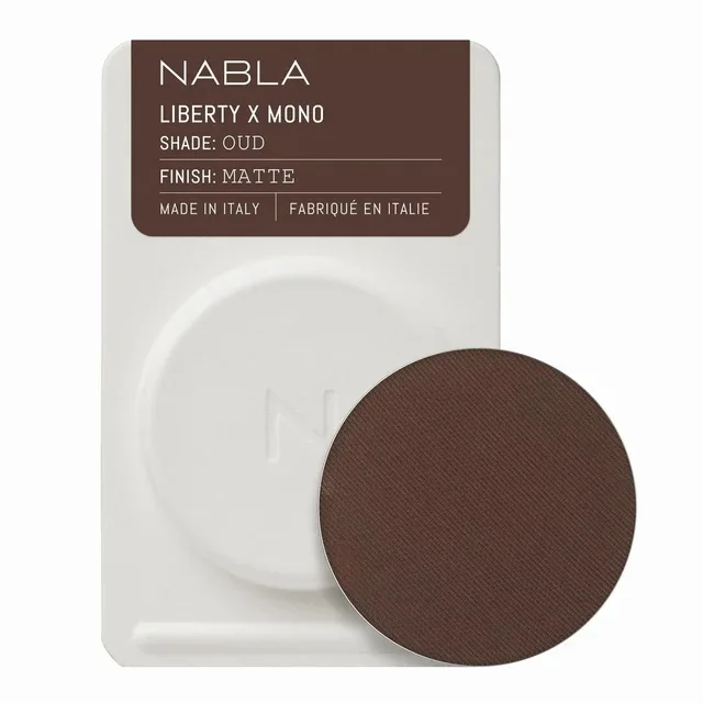 Тени для век Nabla Liberty X Mono Single Matte, оттенок Oud