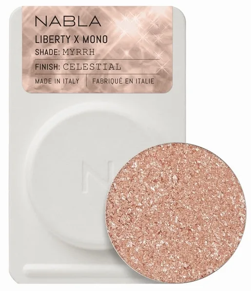 Тени для век Nabla Liberty X Mono Single Celestial, оттенок Resins