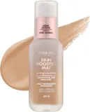 Тональный флюид Deborah Skin Booster Mat Foundation матирующий увлажняющий SPF 15, 30 мл, оттенок 04 - Warm — фото 1