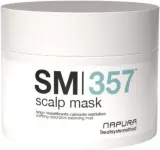 Успокаивающая очищающая маска для чувствительной кожи головы Napura Scalp Mask, белая глина, масло арганы, жожоба и оливы, 250 мл — фото 1