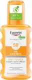 Спрей для тела Eucerin Sun Oil Control Dry Touch SPF50+ солнцезащитный прозрачный матирующий 200 мл — фото 1