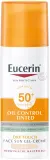 Гель-крем для лица Eucerin Oil Control тонирующий матовый SPF50+ 50 мл — фото 2