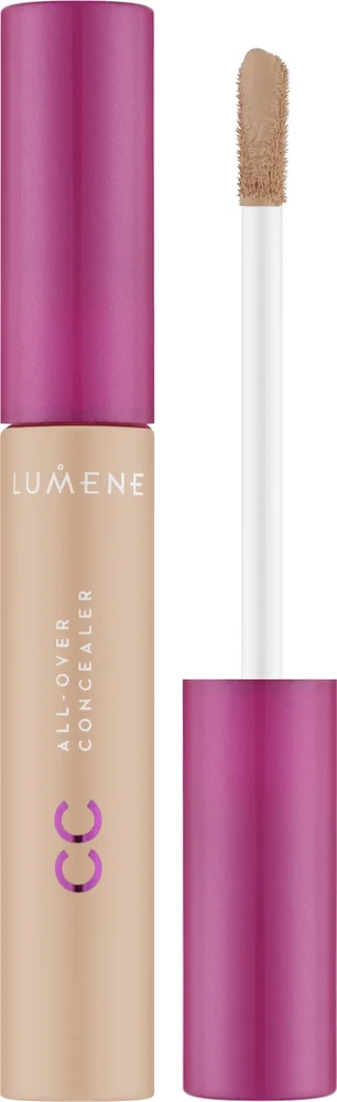 Корректор для лица Lumene CC All-Over Concealer лёгкий, среднее покрытие, 8,5 мл, оттенок 0.5 - Light
