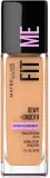 Тональный флюид Maybelline New York Fit Me Dewy + Smooth Foundation увлажняющий сияющий SPF 18, 30 мл, оттенок 102 - Fair Porcelain — фото 1