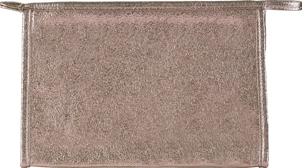 Косметичка Top Choice Crease 98260 полиэстер розово-золотая 27х18 см