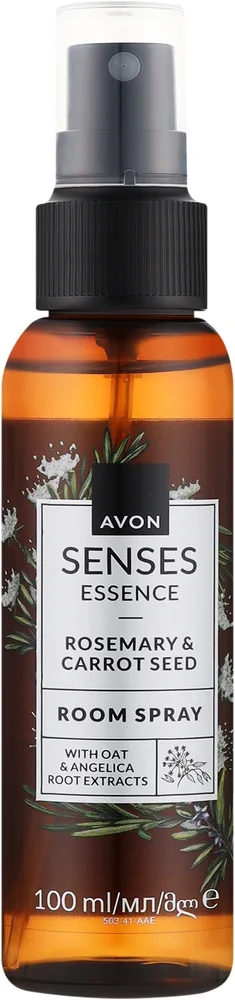 Спрей для дома Avon Senses Essence розмарин и семена моркови 100 мл