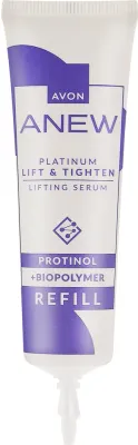 Лифтинг-сыворотка для лица Avon Anew Platinum с комплексом Protinol, сменный блок 30