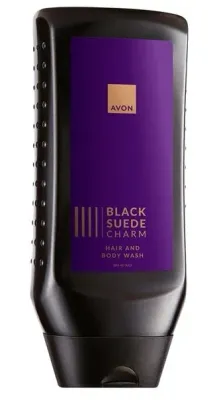 Шампунь-гель для душа Avon Black Suede Charm мужской, 250 мл