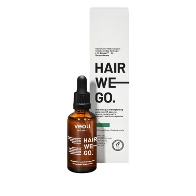 Лосьон для волос Veoli Botanica Hair We Go водная втирка для кожи головы 50 мл