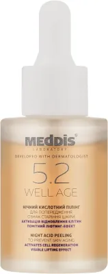 Meddis Well Age Night Acid Peeling ночной кислотный пилинг для лица 30 мл