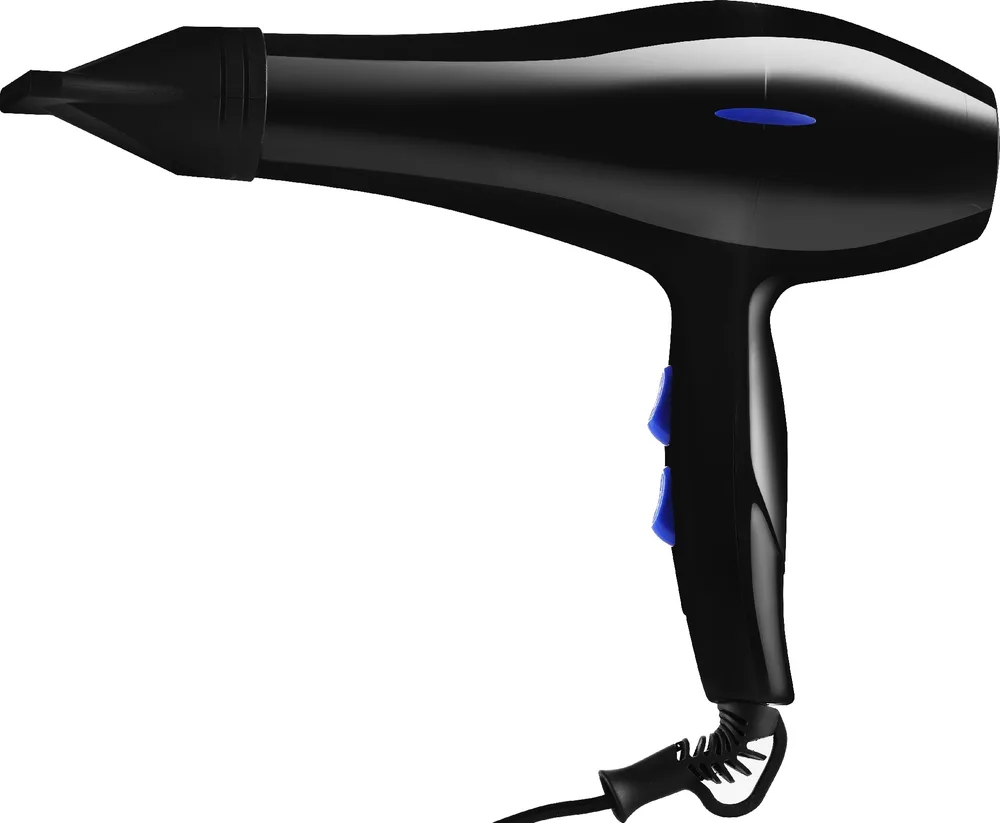 Фен Hair Dryer DH4 1200 Вт с ионизацией диффузор и концентратор черный