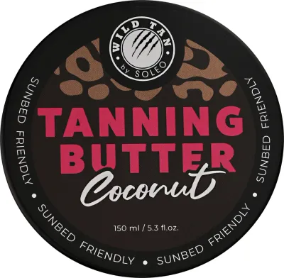 Крем для загара в солярии Wild Tan с кокосом и маслом какао 150 мл