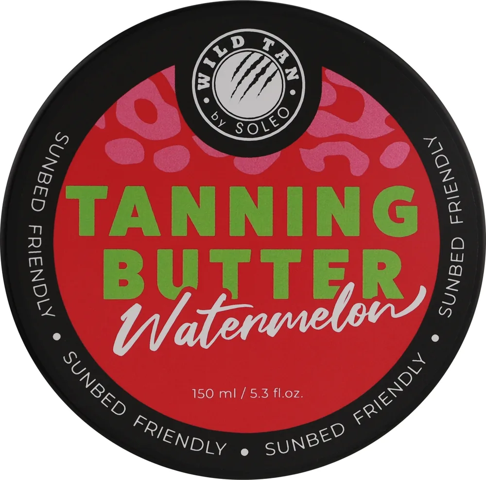 Крем для загара в солярии Wild Tan Watermelon с маслом ши 150 мл