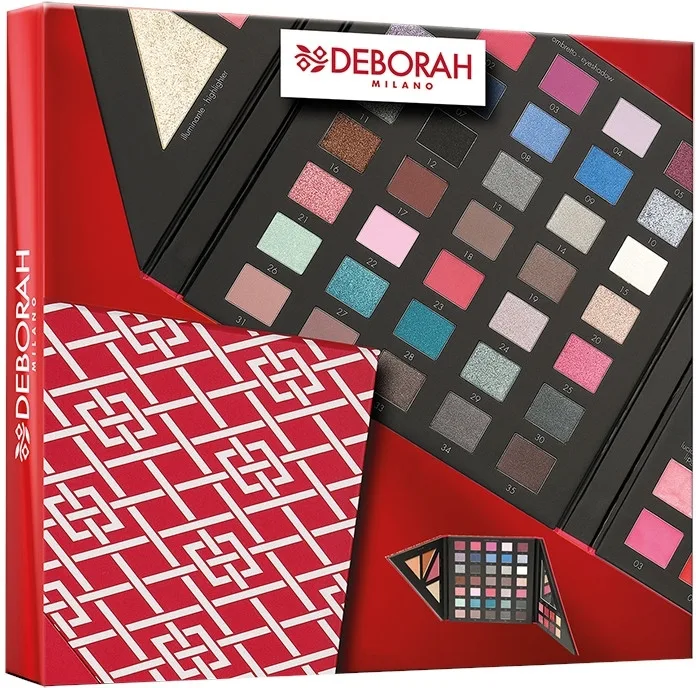 Палетка-набор для макияжа лица, глаз и губ Deborah Make Up Kit Medium Cold