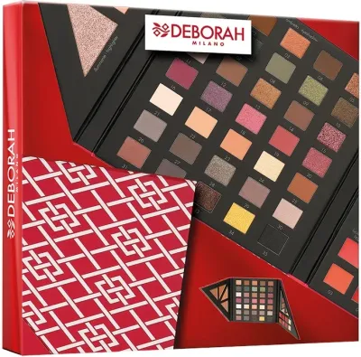 Палетка-набор для макияжа лица, глаз и губ Deborah Make Up Kit Medium Warm