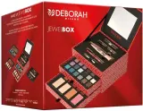 Набор для макияжа Deborah Make Up Kit Jewel Box тушь тени 29 оттенков блески 15 шт пудра хайлайтер бронзер румяна карандаши и зеркало — фото 1