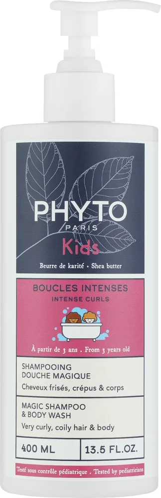Шампунь-гель для тела и волос для детей Phyto Intenses Curls Magic, 400 мл