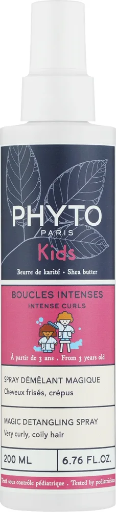 Детский спрей Phyto Intenses Curls Kids для лёгкого расчёсывания волос, 200 мл