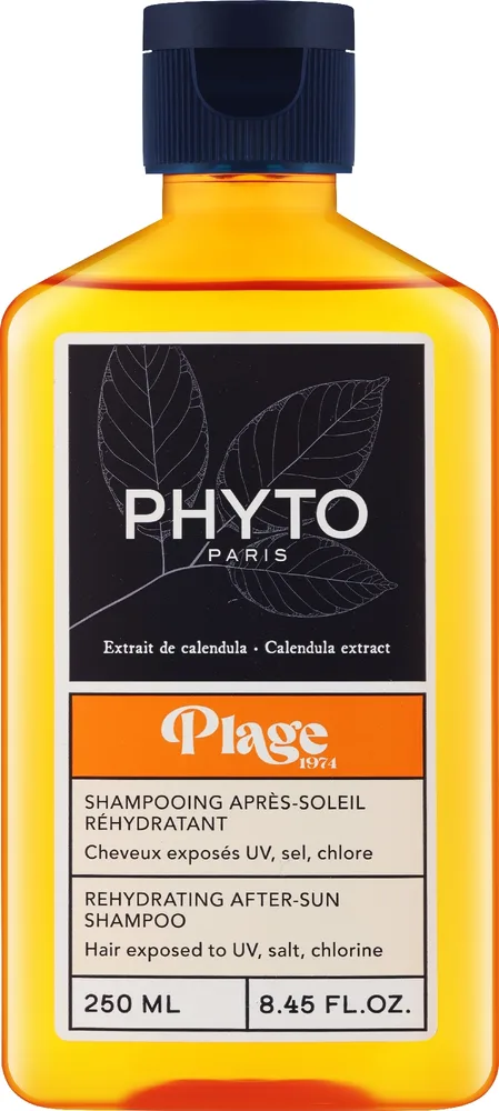 Шампунь Phyto Plage After-Sun увлажняющий, после солнца, соли и хлора, с календулой и алтеем, 250 мл, Франция