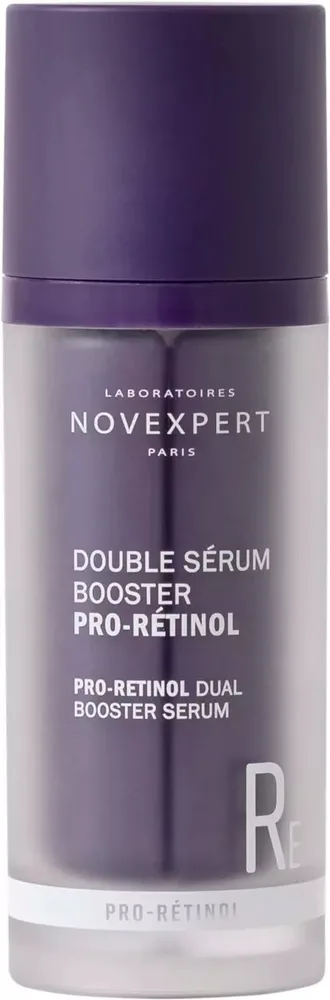 Сыворотка-бустер для лица Novexpert Double Serum с бакучиолом и AHA/PHA-кислотами 30 мл