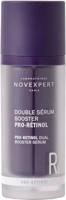 Сыворотка-бустер для лица Novexpert Double Serum с бакучиолом и AHA/PHA-кислотами 30 мл