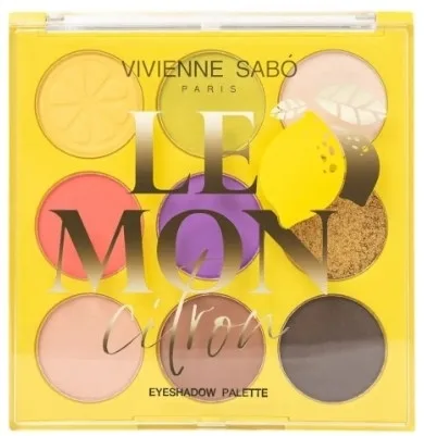 Тени для век Vivienne Sabo Le Mon Citron палетка