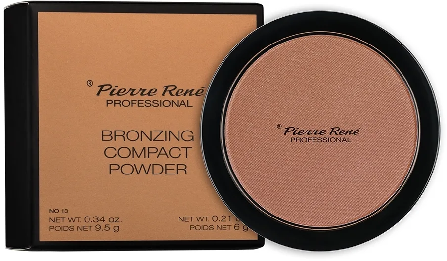 Бронзирующая пудра Pierre Rene Bronzing Compact Powder компактная, 9,5 г